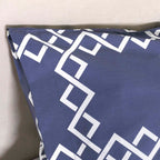 Σετ Παπλωματοθήκη Cannon Cotton Fresh 230X250 Labyrinth Navy